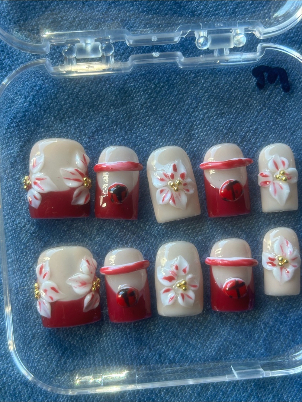 Baby Duck - Handmade Artisan Press On Nails